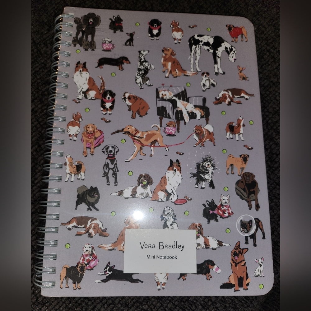 Vera Bradley Dog Show Notebook
